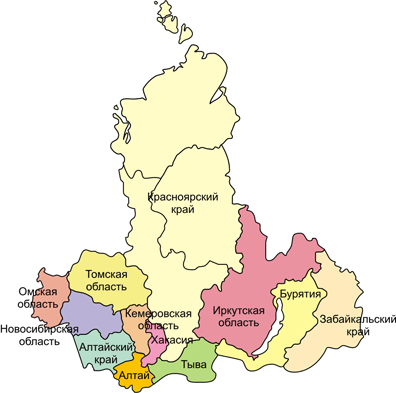 Сибирский федеральный округ текст. Западно Сибирский федеральный округ на карте России. Сибирский федеральный округ физическая карта. Красноярский край Сибирский федеральный округ. Карта Сибирский федеральный округ с городами.